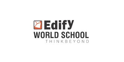 The Edify World School logo